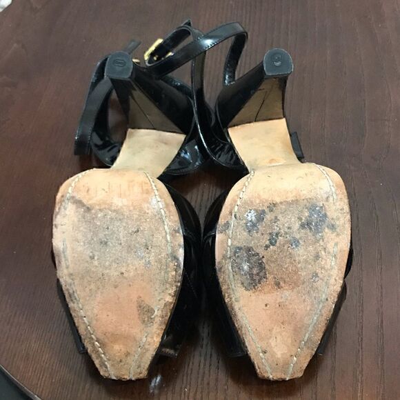 6.5 Ankle Strap Platform Sandals Giambatista Valli - Picture 8 of 8